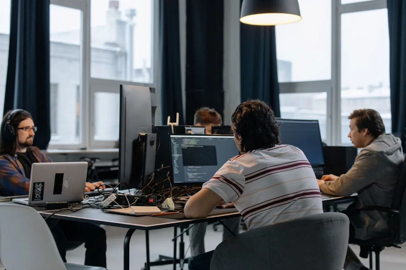Developers building custom software
